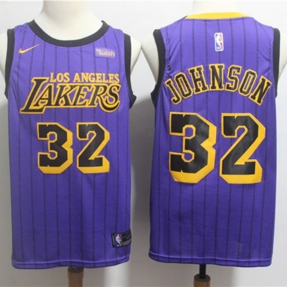 lakers magic johnson jersey